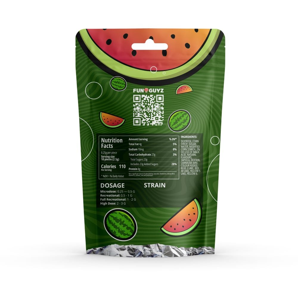FunGuyz Psilocybin Gummies – Watermelon - Image 2